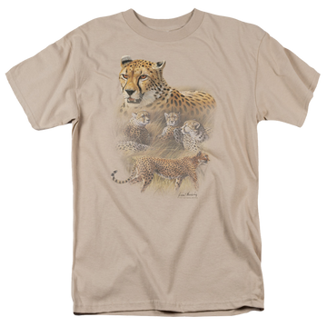 Wild Wings Cheetahs - Men's Regular Fit T-Shirt Men's Regular Fit T-Shirt Wild Wings   