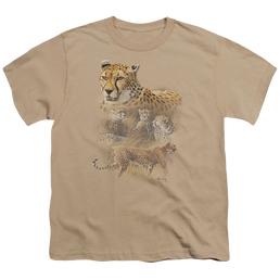 Wild Wings Cheetahs - Youth T-Shirt Youth T-Shirt (Ages 8-12) Wild Wings   