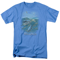 Wild Wings Blue Mayhem - Men's Regular Fit T-Shirt Men's Regular Fit T-Shirt Wild Wings   