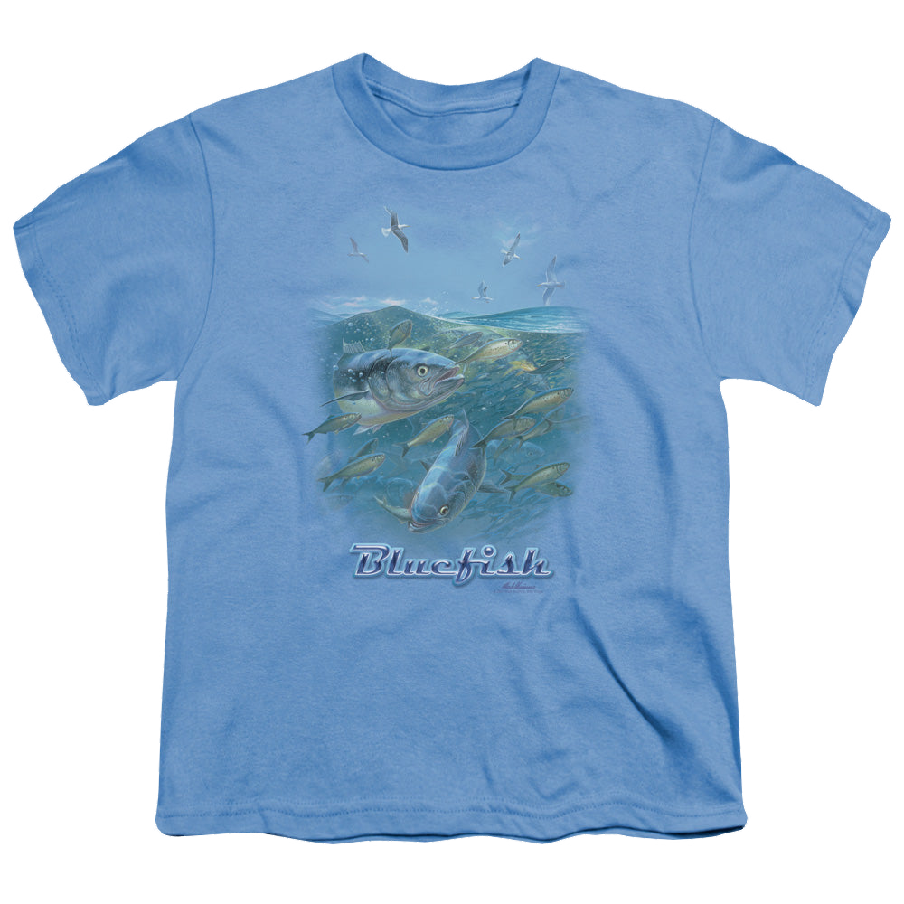 Wild Wings Blue Mayhem - Youth T-Shirt Youth T-Shirt (Ages 8-12) Wild Wings   