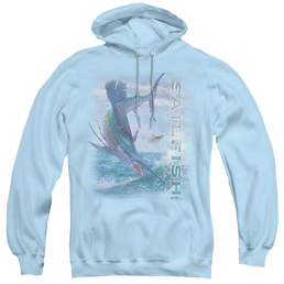 Wild Wings Leaping Sailfish - Pullover Hoodie Pullover Hoodie Wild Wings   
