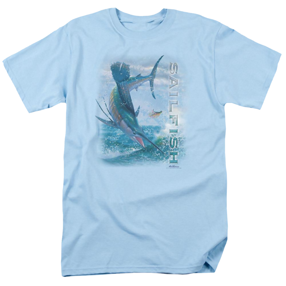 Wild Wings Leaping Sailfish - Men's Regular Fit T-Shirt Men's Regular Fit T-Shirt Wild Wings   
