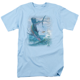 Wild Wings Leaping Sailfish - Men's Regular Fit T-Shirt Men's Regular Fit T-Shirt Wild Wings   
