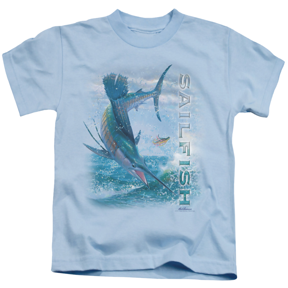 Wild Wings Leaping Sailfish - Kid's T-Shirt Kid's T-Shirt (Ages 4-7) Wild Wings   
