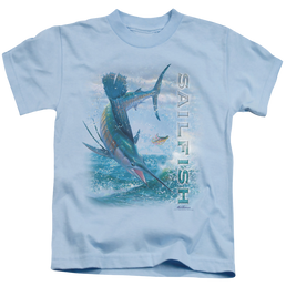 Wild Wings Leaping Sailfish - Kid's T-Shirt Kid's T-Shirt (Ages 4-7) Wild Wings   