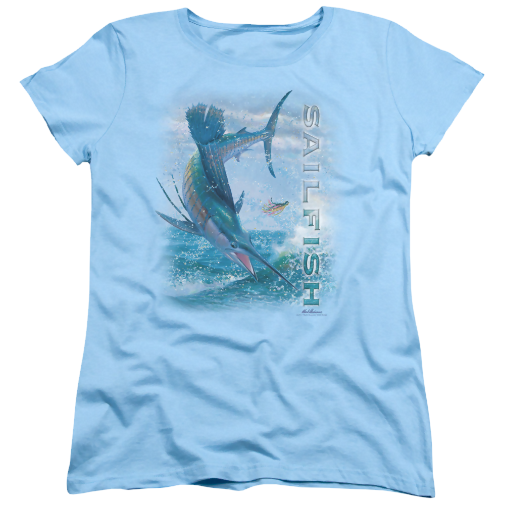 Wild Wings Leaping Sailfish - Women's T-Shirt Women's T-Shirt Wild Wings   