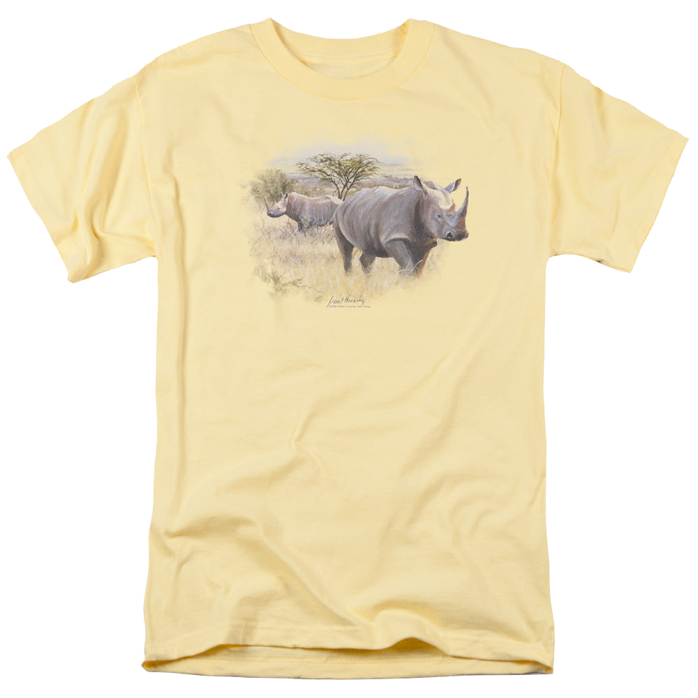 Wild Wings Rhino - Men's Regular Fit T-Shirt Men's Regular Fit T-Shirt Wild Wings   