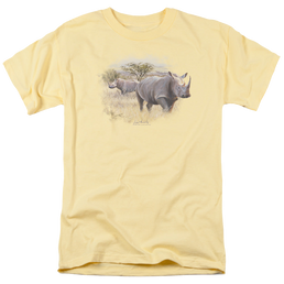 Wild Wings Rhino - Men's Regular Fit T-Shirt Men's Regular Fit T-Shirt Wild Wings   