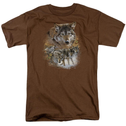 Wild Wings Wolf Pack - Men's Regular Fit T-Shirt Men's Regular Fit T-Shirt Wild Wings   
