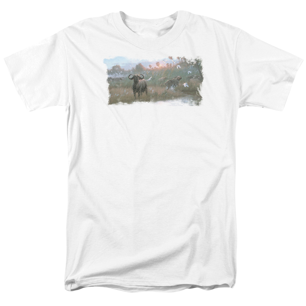 Wild Wings Cape Buffalo - Men's Regular Fit T-Shirt Men's Regular Fit T-Shirt Wild Wings   