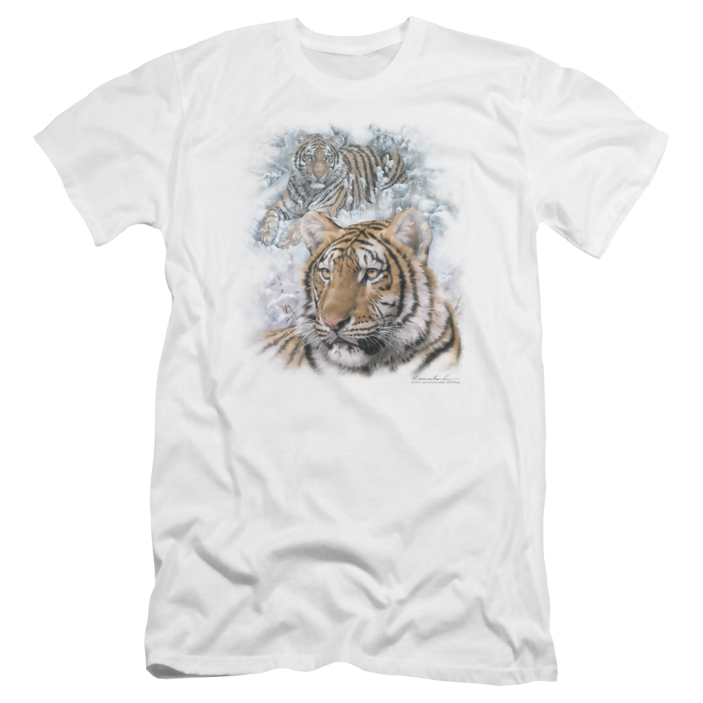 Wild Wings Tigers - Men's Premium Slim Fit T-Shirt Men's Premium Slim Fit T-Shirt Wild Wings   