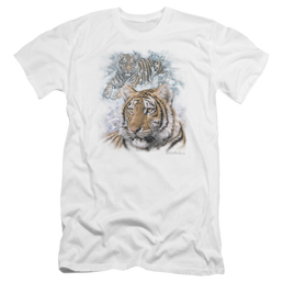 Wild Wings Tigers - Men's Premium Slim Fit T-Shirt Men's Premium Slim Fit T-Shirt Wild Wings   