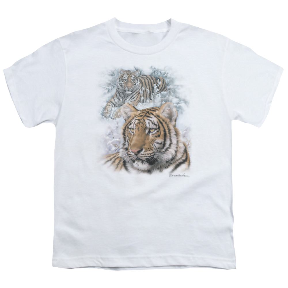 Wild Wings Tigers - Youth T-Shirt Youth T-Shirt (Ages 8-12) Wild Wings   