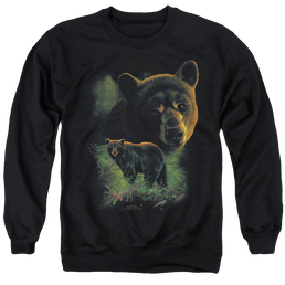 Wild Wings Black Bears - Men's Crewneck Sweatshirt Men's Crewneck Sweatshirt Wild Wings   