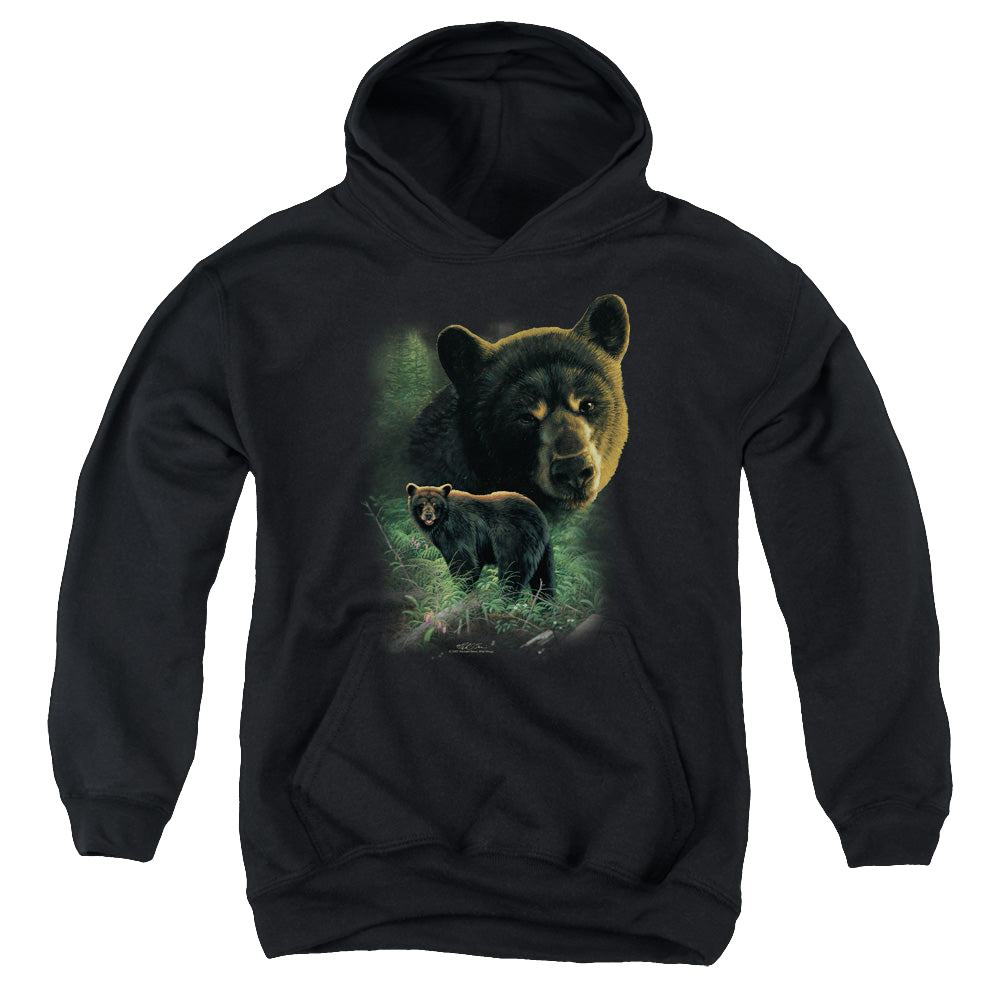 Wild Wings Black Bears - Youth Hoodie Youth Hoodie (Ages 8-12) Wild Wings   
