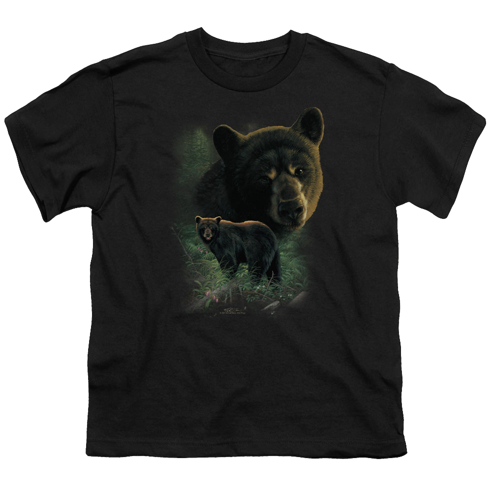 Wild Wings Black Bears - Youth T-Shirt Youth T-Shirt (Ages 8-12) Wild Wings   