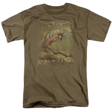 Wild Wings Brook Trout - Men's Regular Fit T-Shirt Men's Regular Fit T-Shirt Wild Wings   