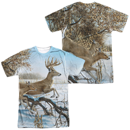 Wild Wings Breaking Cover (Front/Back Print) - Men's All-Over Print T-Shirt Men's All-Over Print T-Shirt Wild Wings   