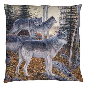 Wild Wings Silent Travelers 2 throw pillow