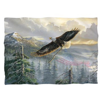 Wild Wings - Rebuilding America 2  Pillow Case Pillow Cases Wild Wings   