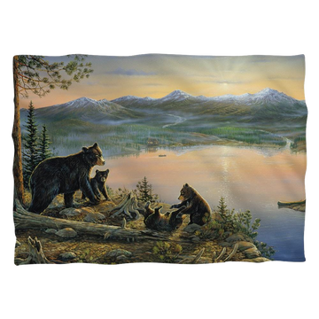 Wild Wings - Serenity At Twilight 2  Pillow Case Pillow Cases Wild Wings   