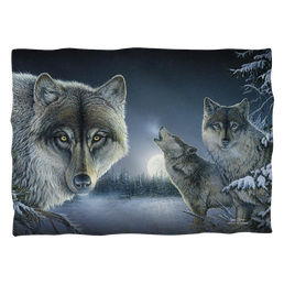 Wild Wings - Midnight Wolves 2  Pillow Case Pillow Cases Wild Wings   