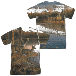 Wild Wings Tranquil Evening (Front/Back Print) - Men's All-Over Print T-Shirt Men's All-Over Print T-Shirt Wild Wings   