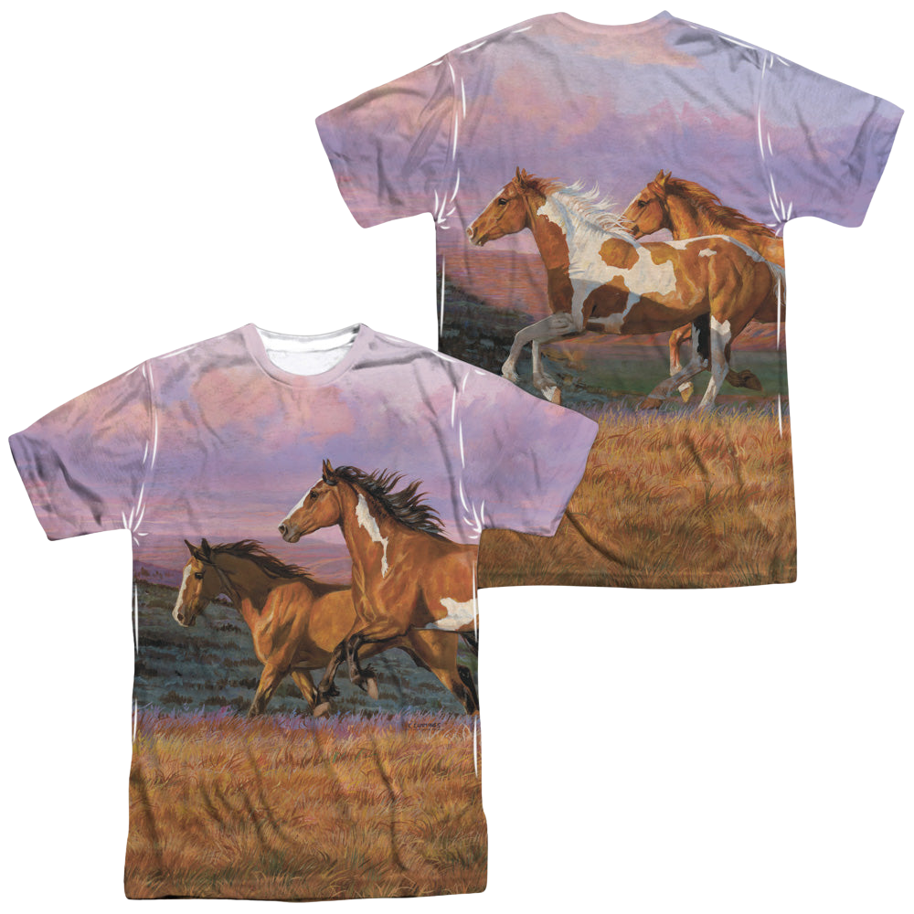 Wild Wings Sunset Cruise (Front/Back Print) - Men's All-Over Print T-Shirt Men's All-Over Print T-Shirt Wild Wings   