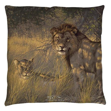 Wild Wings throw pillow