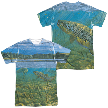 Wild Wings Bighorn River men's all-over print t-shirt