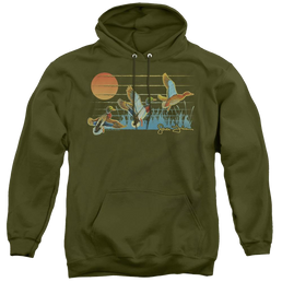 Wild Wings Three Ducks - Pullover Hoodie Pullover Hoodie Wild Wings   
