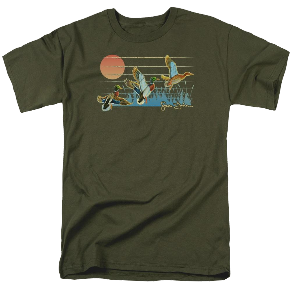 Wild Wings Three Ducks - Men's Regular Fit T-Shirt Men's Regular Fit T-Shirt Wild Wings   