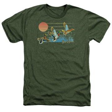 Wild Wings Three Ducks - Men's Heather T-Shirt Men's Heather T-Shirt Wild Wings   