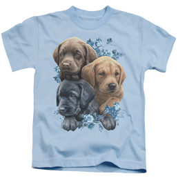 Wild Wings Puppy Pile - Kid's T-Shirt Kid's T-Shirt (Ages 4-7) Wild Wings   