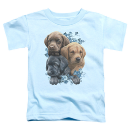 Wild Wings Puppy Pile - Toddler T-Shirt Toddler T-Shirt Wild Wings   