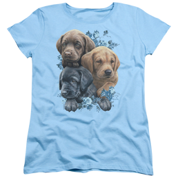 Wild Wings Puppy Pile - Women's T-Shirt Women's T-Shirt Wild Wings   