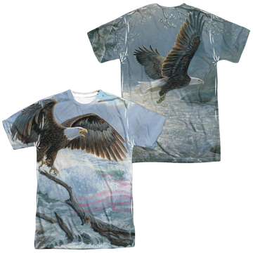 Wild Wings American Eagle men's all-over print t-shirt