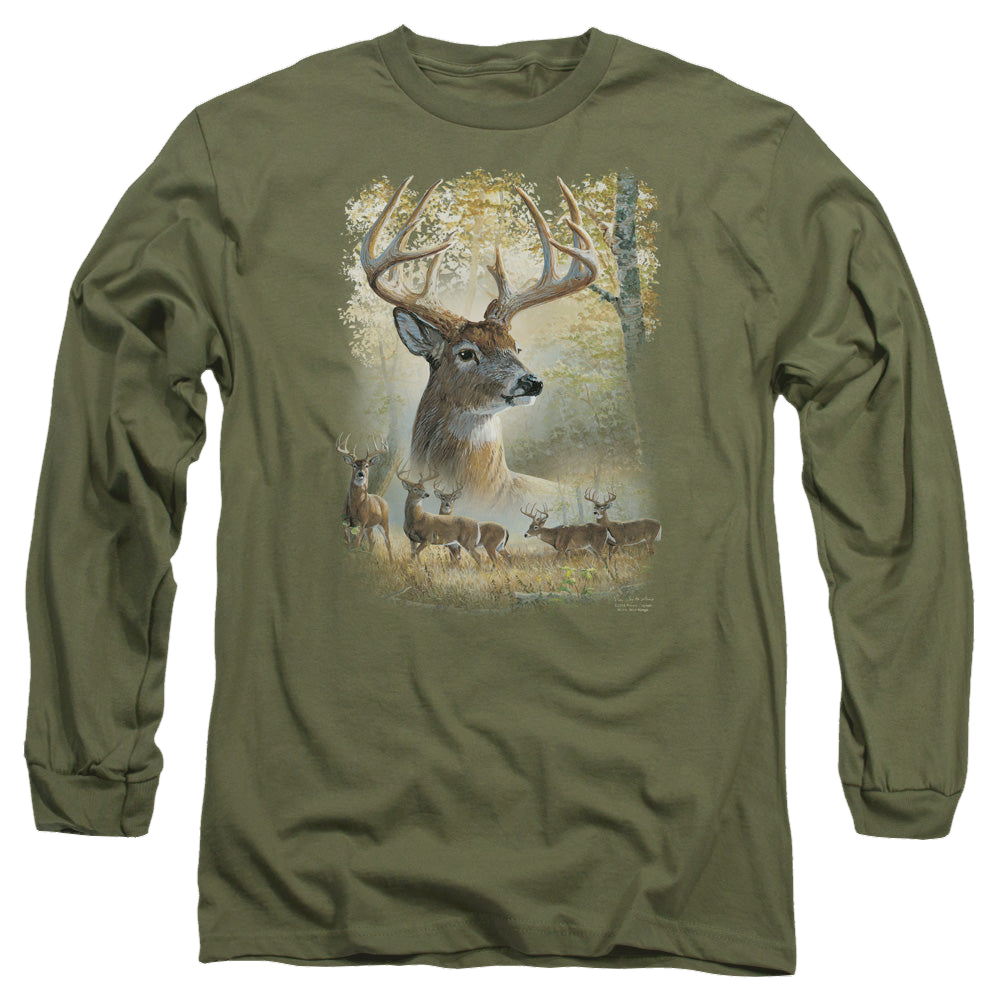 Wild Wings Bucks - Men's Long Sleeve T-Shirt Men's Long Sleeve T-Shirt Wild Wings   