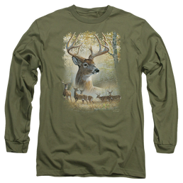 Wild Wings Bucks - Men's Long Sleeve T-Shirt Men's Long Sleeve T-Shirt Wild Wings   