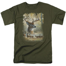 Wild Wings Bucks - Men's Regular Fit T-Shirt Men's Regular Fit T-Shirt Wild Wings   