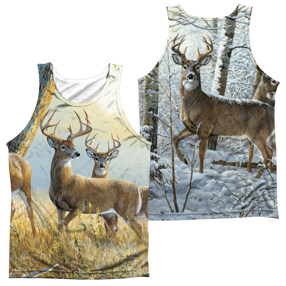 Wild Wings Warm And Cold - Men's All Over Print Tank Top Men's All Over Print Tank Wild Wings   
