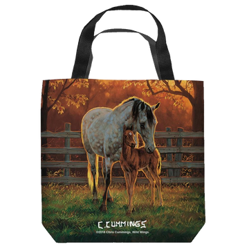 Wild Wings Mother And Child tote bag