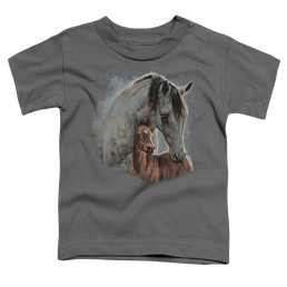 Wild Wings Painted Horses - Toddler T-Shirt Toddler T-Shirt Wild Wings   