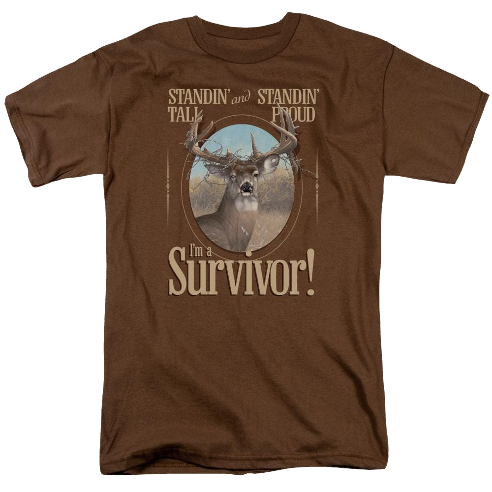 Wild Wings Survivor - Men's Regular Fit T-Shirt Men's Regular Fit T-Shirt Wild Wings   