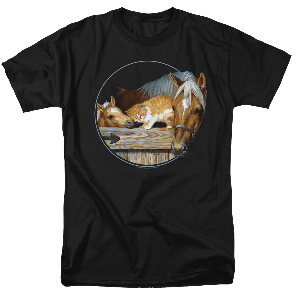 Wild Wings Everyone Loves Kitty - Men's Regular Fit T-Shirt Men's Regular Fit T-Shirt Wild Wings   