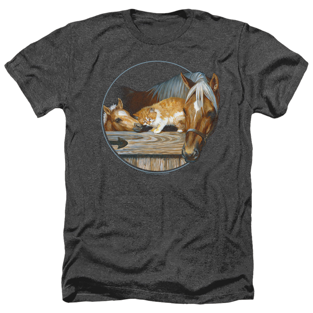 Wild Wings Everyone Loves Kitty - Men's Heather T-Shirt Men's Heather T-Shirt Wild Wings   