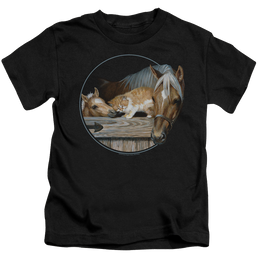 Wild Wings Everyone Loves Kitty - Kid's T-Shirt Kid's T-Shirt (Ages 4-7) Wild Wings   