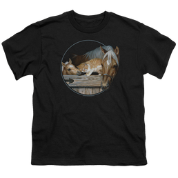 Wild Wings Everyone Loves Kitty - Youth T-Shirt Youth T-Shirt (Ages 8-12) Wild Wings   
