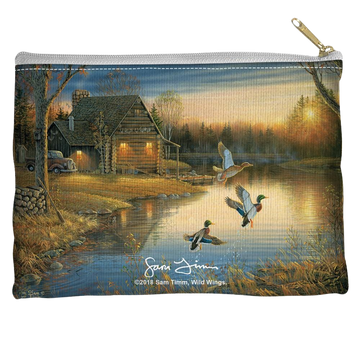 Wild Wings Ducks On The Lake - Straight Bottom Accessory straight bottom pouch