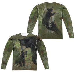 Wild Wings Moms Never Far (Front/Back Print) - Men's All-Over Print Long Sleeve Men's All-Over Print Long Sleeve Wild Wings   